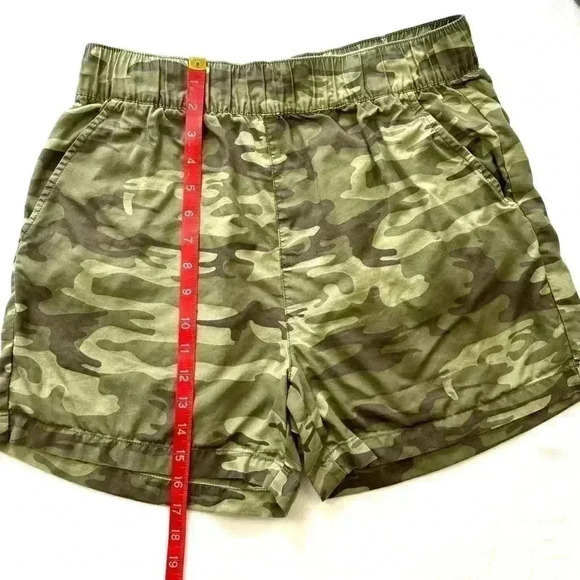 Sanctuary Social Standard Camo Elastic Highrise Pocket Soft Board Shorts Size M - Picture 12 of 12
